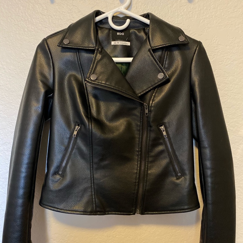 Urban Outfitters BDG Faux Leather Moto Jacket